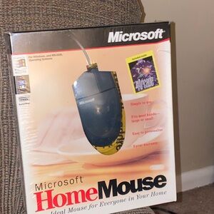Microsoft Home Mouse Deadstock New Never Opened Vintage